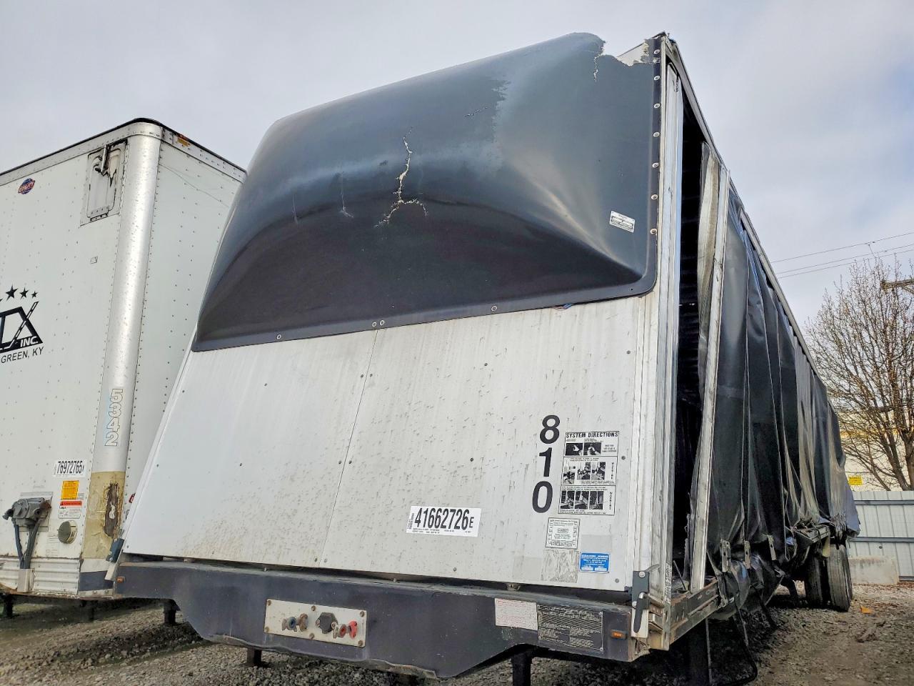 2019 Transcraft Side Curtain Flatbed Trailer
