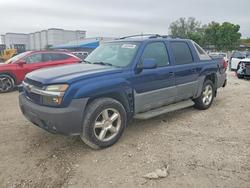 Salvage cars for sale from Copart Opa Locka, FL: 2002 Chevrolet Avalanche C1500