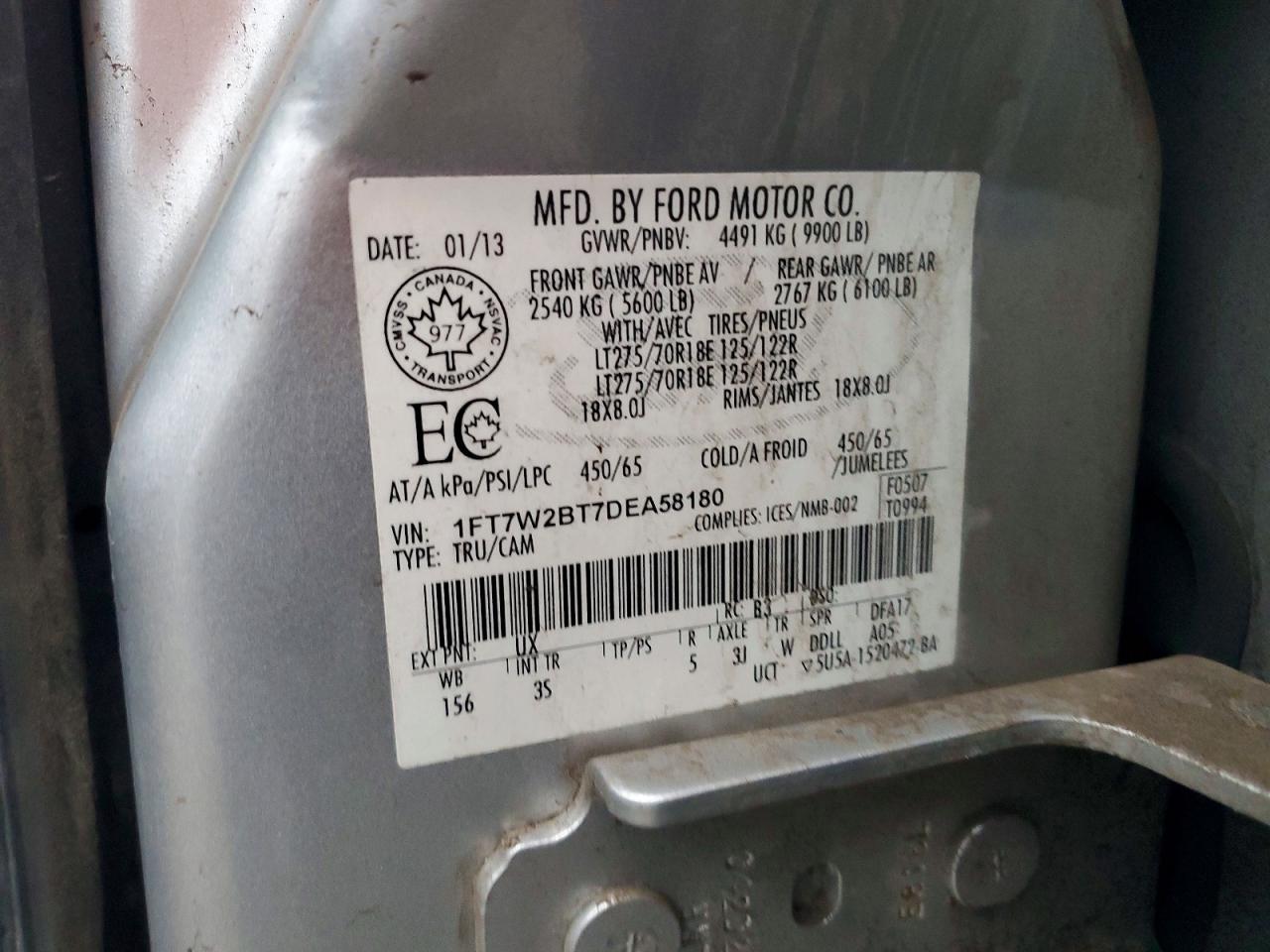 2013 Ford F250 Super Duty