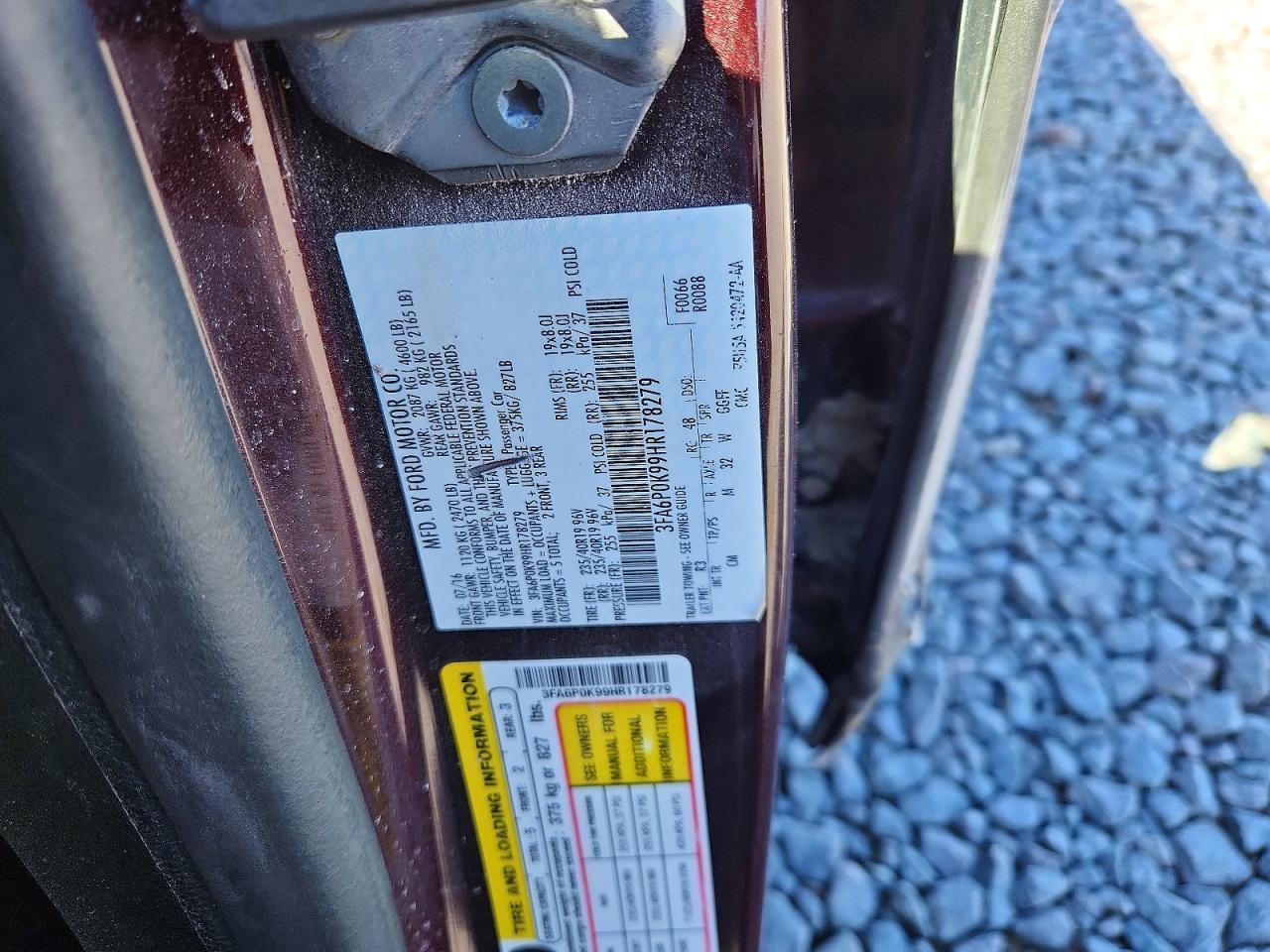 2017 Ford Fusion Titanium