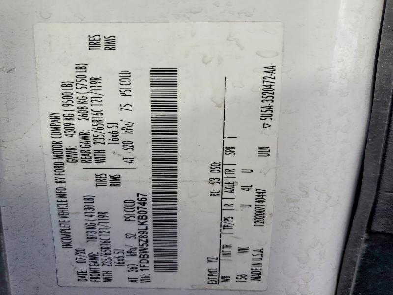 2020 Ford Transit Delivery Truck