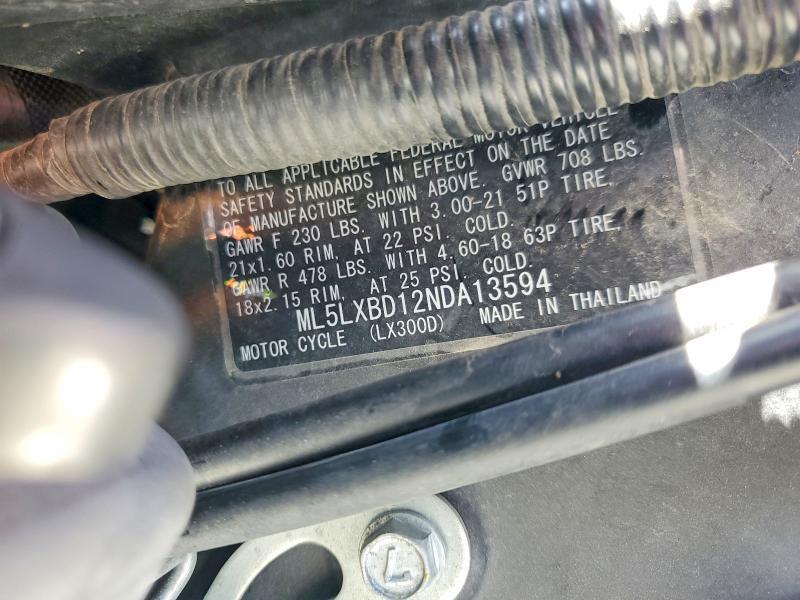 2022 Kawasaki KLX300 D