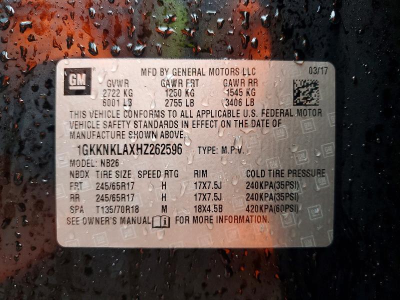 2017 GMC Acadia sle
