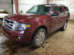 Ford salvage cars for sale: 2011 Ford Expedition Limited
