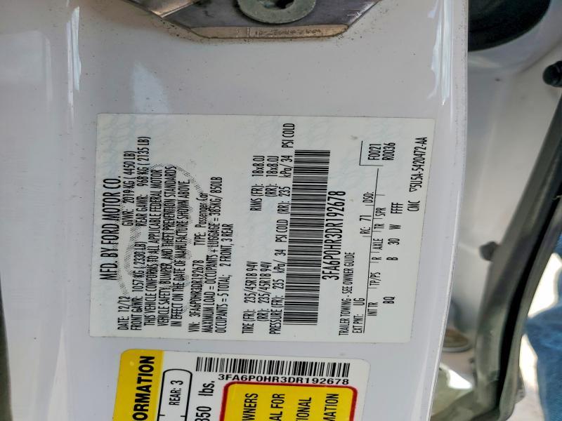 2013 Ford Fusion se