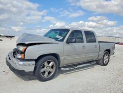 Salvage trucks for sale at Taylor, TX auction: 2007 Chevrolet Silverado C1500 Classic Crew Cab