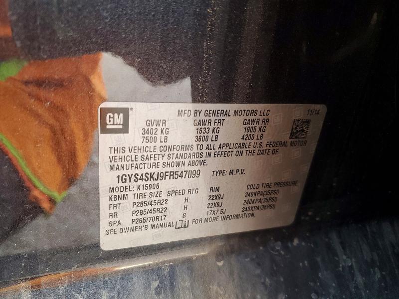 2015 Cadillac Escalade esv Luxury