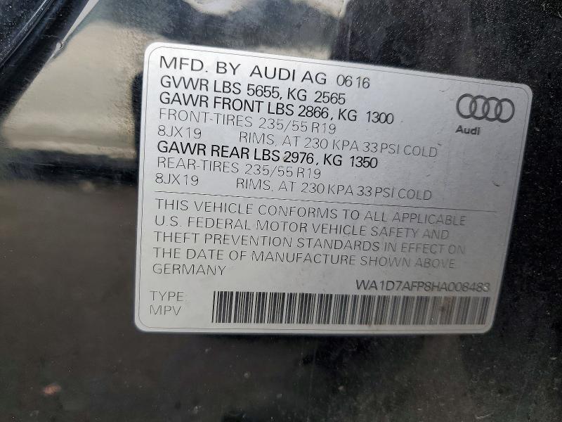 2017 Audi Q5 Premium Plus S-line