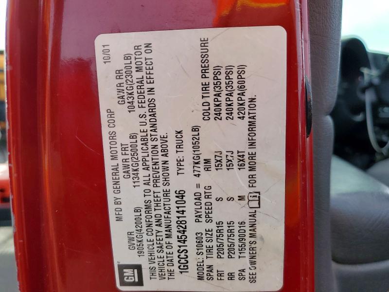 2002 Chevrolet S Truck S10