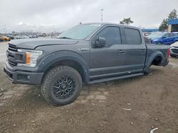Salvage trucks for sale at Woodhaven, MI auction: 2018 Ford F150 Supercrew