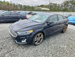 Ford salvage cars for sale: 2019 Ford Fusion Titanium