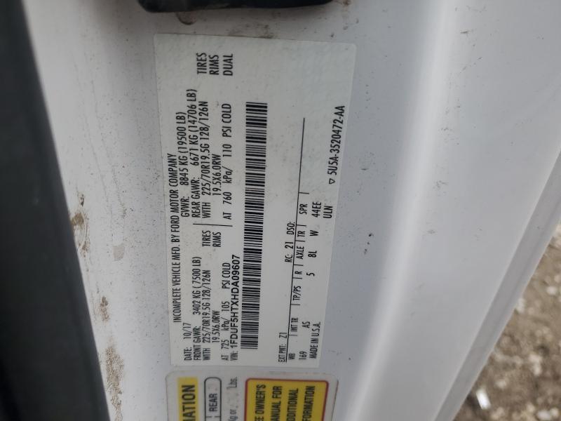 2017 Ford F550 Super Duty Utility / Service Truck