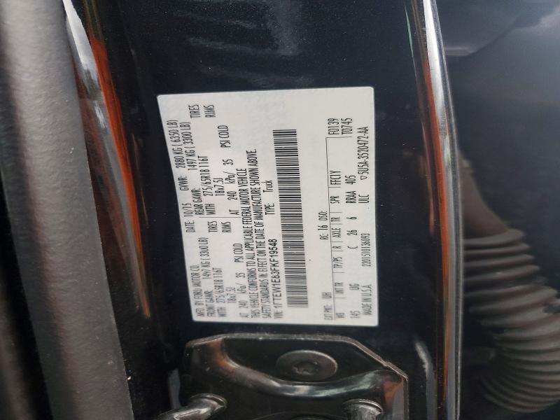 2015 Ford F150 Supercrew