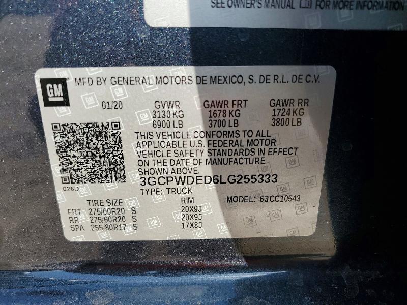 2020 Chevrolet Silverado C1500 rst