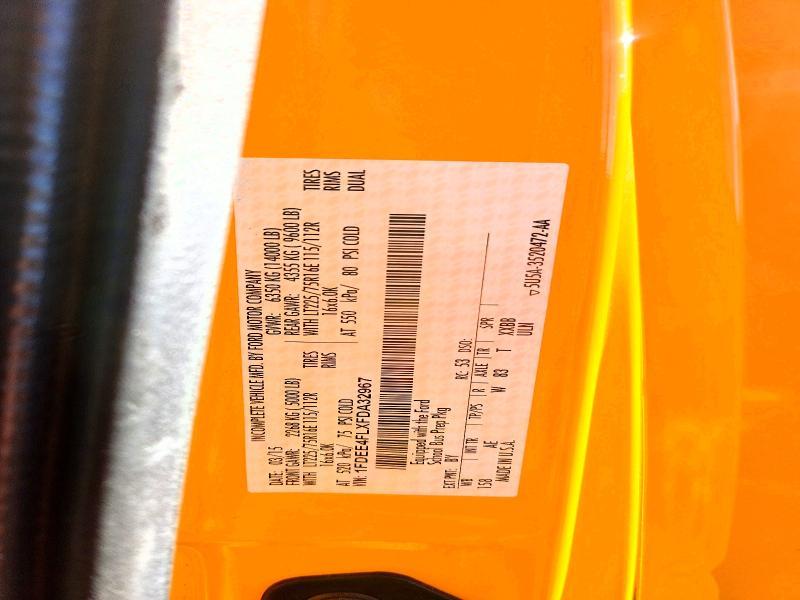 2015 Ford Econoline E450 Super Duty Cutaway Van