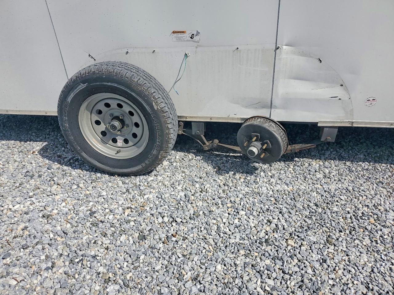 2024 Nationcraft 7X16TA2 Enclosed Cargo Trailer