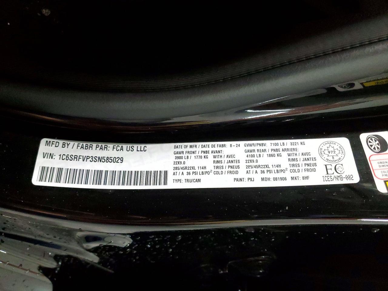 2025 Dodge RAM 1500 Sport