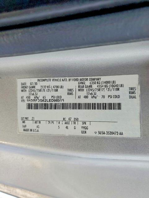 2020 Ford F350 Super Duty Truck Cab AND Chassis