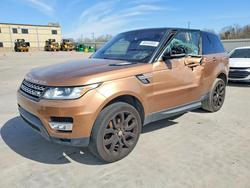 Salvage cars for sale from Copart Wilmer, TX: 2016 Land Rover Range Rover Sport hse