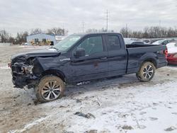 Ford f150 salvage cars for sale: 2019 Ford F150 Super Cab