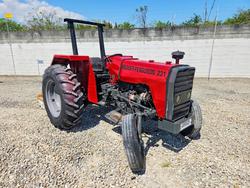 Salvage trucks for sale at Homestead, FL auction: 1989 Massey Ferguson 231 Tractor