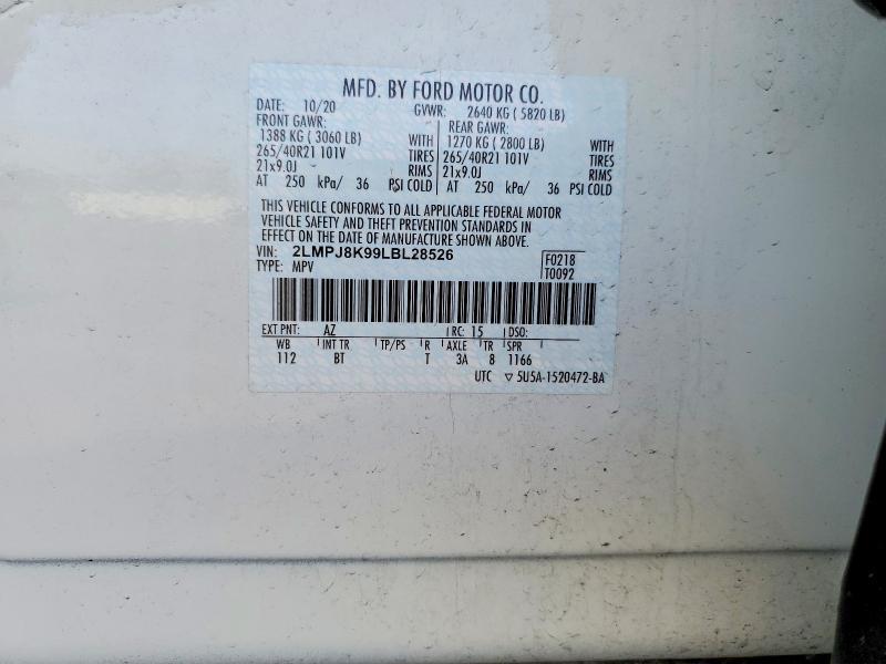 2020 Lincoln Nautilus Reserve