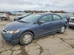 2008 Honda Civic Hybrid en venta en Pennsburg, PA