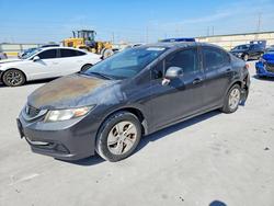 Honda salvage cars for sale: 2013 Honda Civic lx
