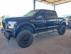 Ford salvage cars for sale: 2017 Ford F150 Supercrew
