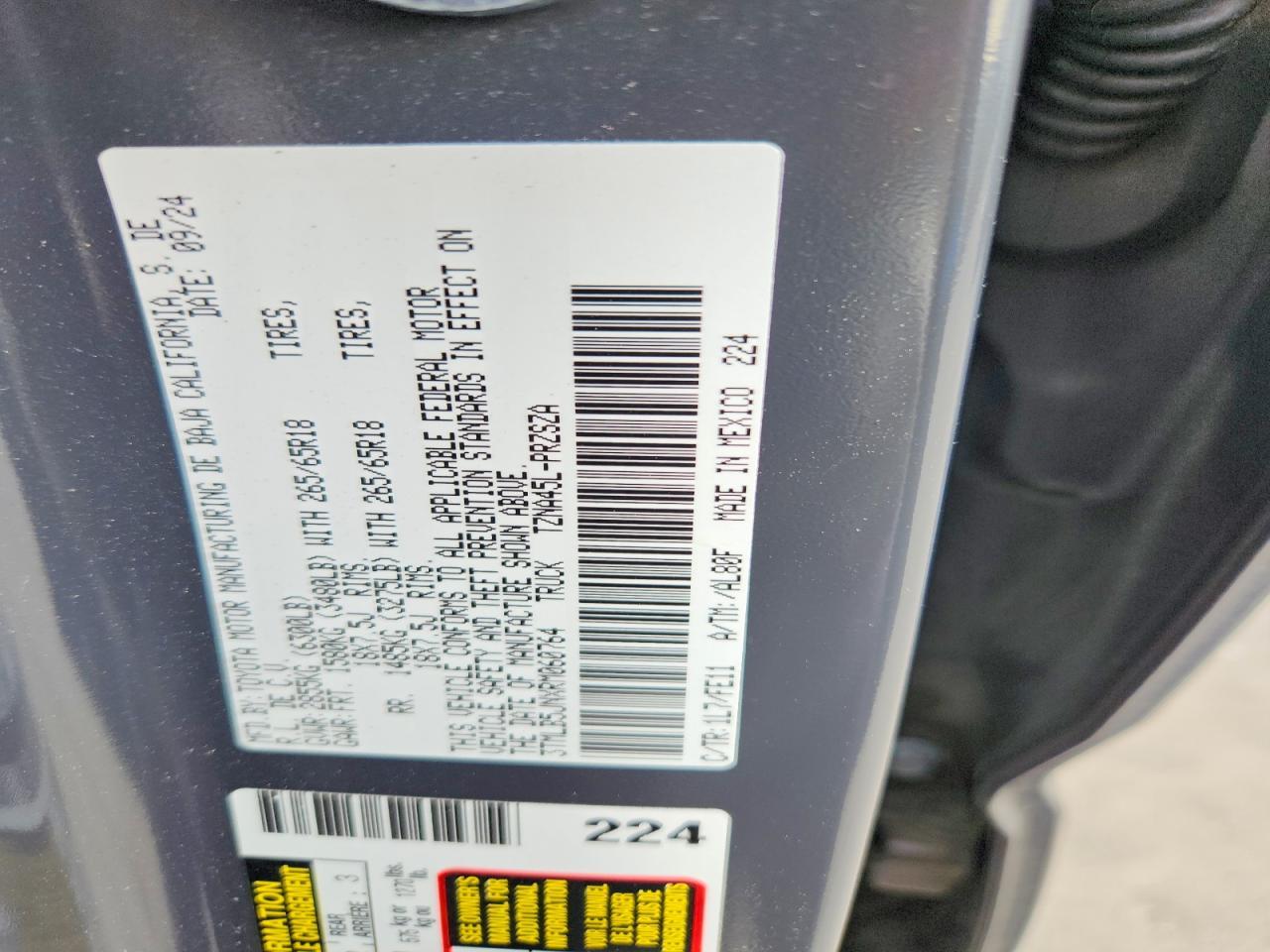 2024 Toyota 2024 Toyt TOY. Trucks