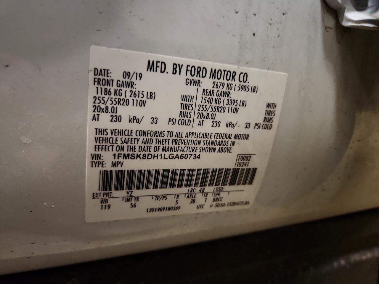 2020 Ford Explorer xlt