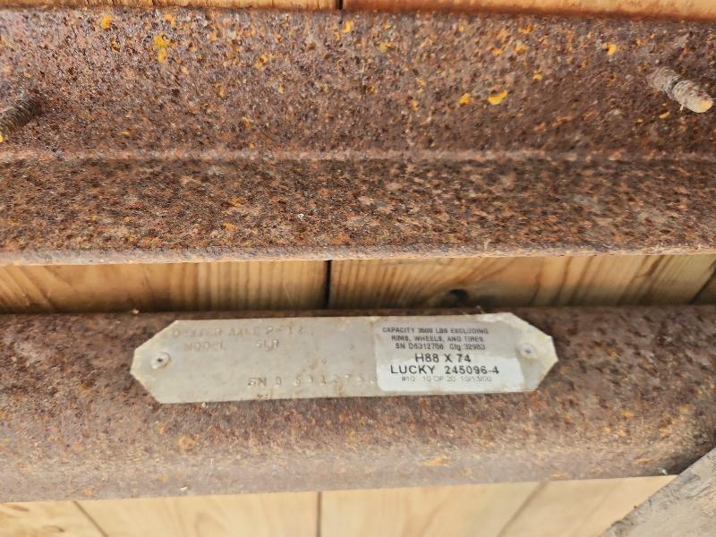 2001 Adam Trailers 2001 Adam Livestock Trailer