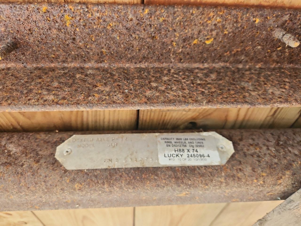 2001 Adam Trailers 2001 Adam Livestock Trailer