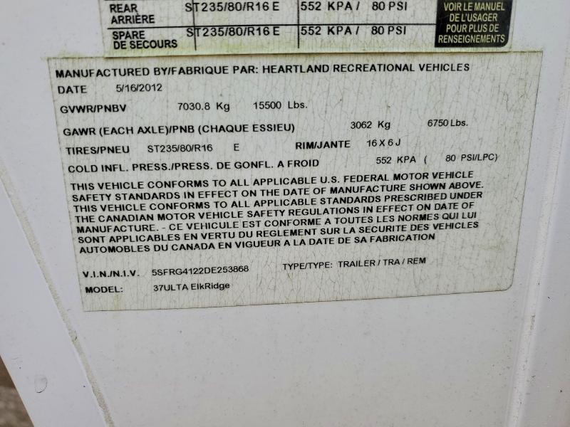 2013 Heartland Rv ELKRIDGE, Elkridge Express