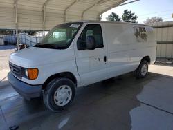 Ford E150 Delivery van salvage cars for sale: 2007 Ford E150 Delivery van