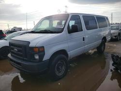 Salvage trucks for sale at Elgin, IL auction: 2012 Ford Econoline E350 Super Duty Van