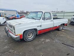 Salvage trucks for sale at Pennsburg, PA auction: 1986 Chevrolet C10