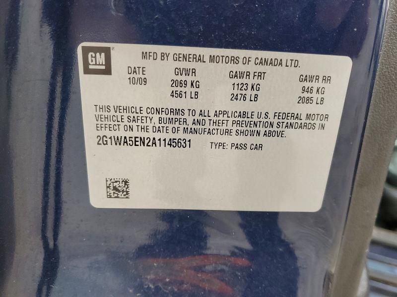 2010 Chevrolet Impala ls