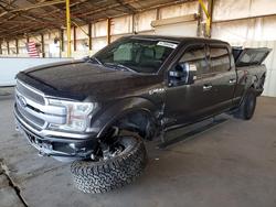 Salvage trucks for sale at Phoenix, AZ auction: 2019 Ford F150 Supercrew