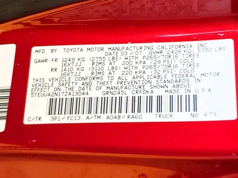 2007 Toyota Tacoma V6