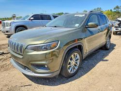 Jeep salvage cars for sale: 2019 Jeep Cherokee Latitude Plus