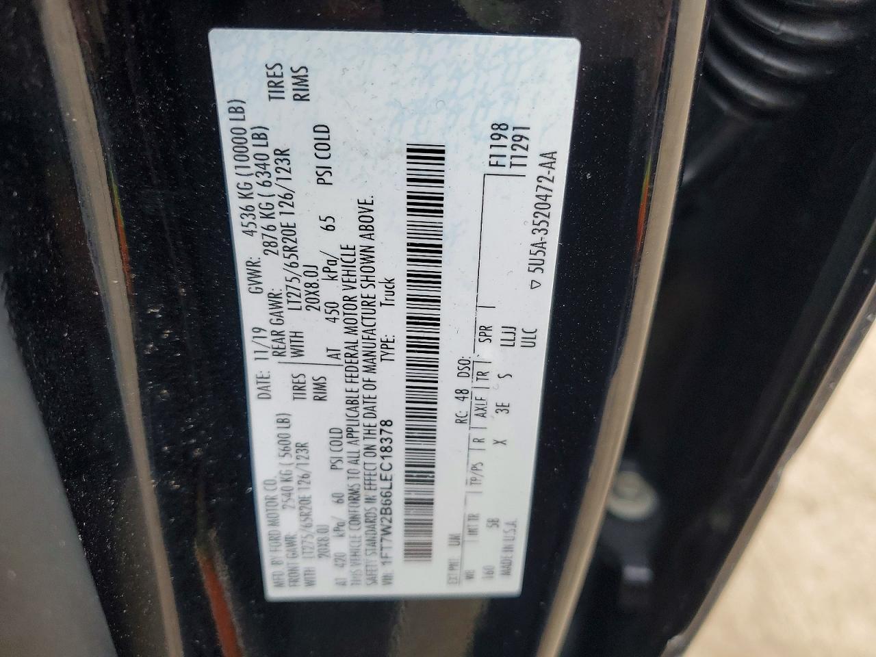 2020 Ford F250 Super Duty