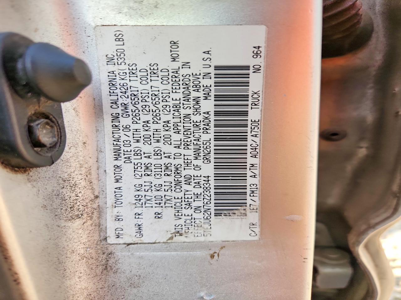 2006 Toyota Tacoma Prerunner V6