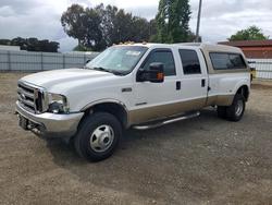 Salvage cars for sale from Copart Martinez, CA: 2001 Ford F350 Super Duty