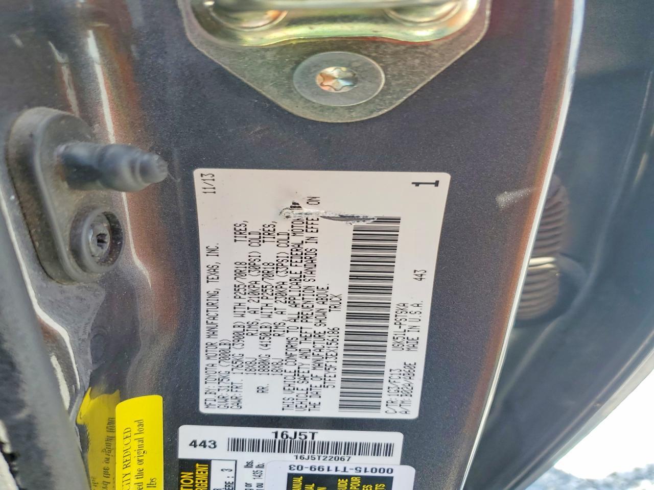 2014 Toyota Tundra SR5