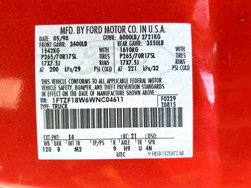 1998 Ford F150