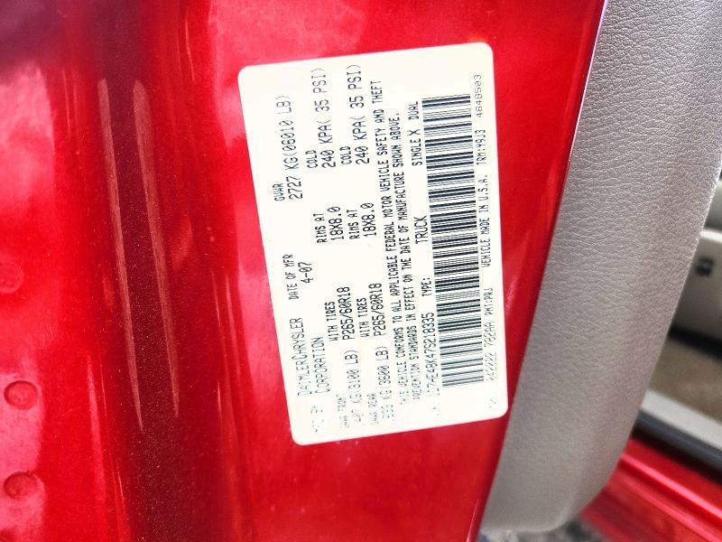 2007 Dodge Dakota Quad slt