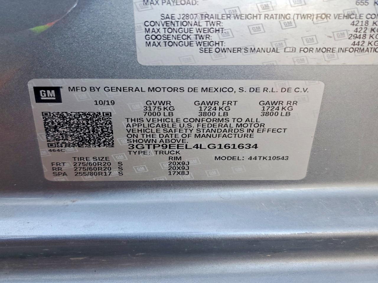 2020 GMC Sierra K1500 AT4