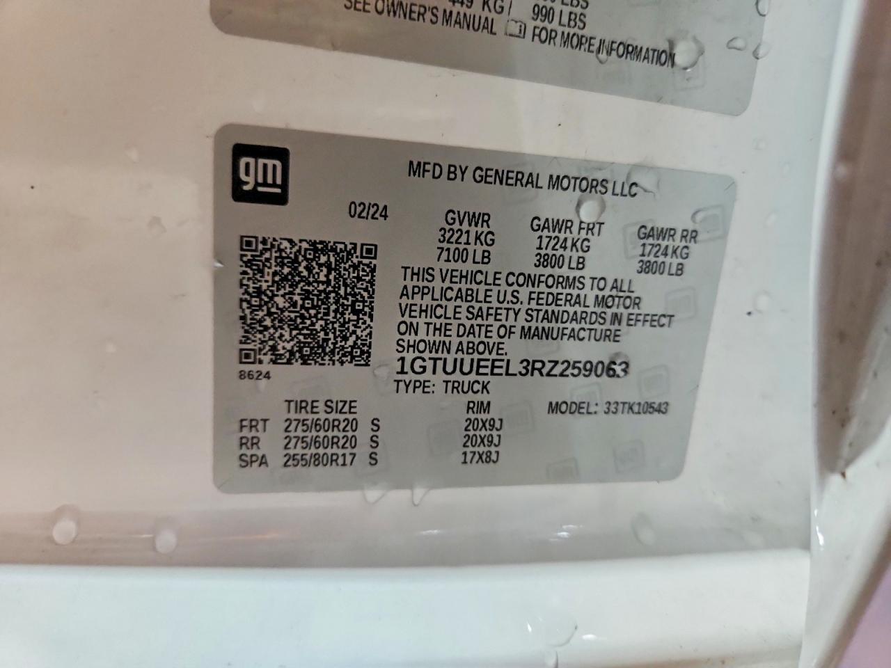 2024 GMC Sierra K1500 AT4