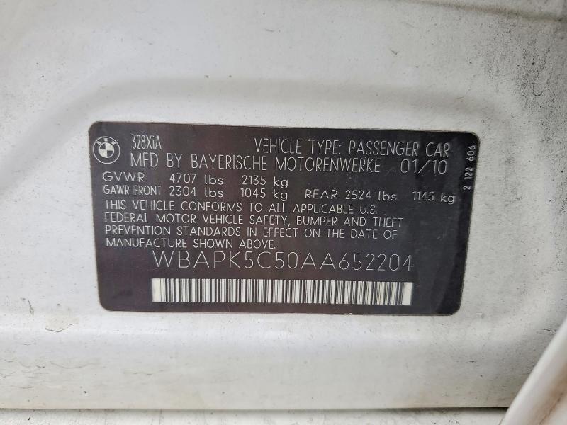 2010 BMW 328 xi Sulev